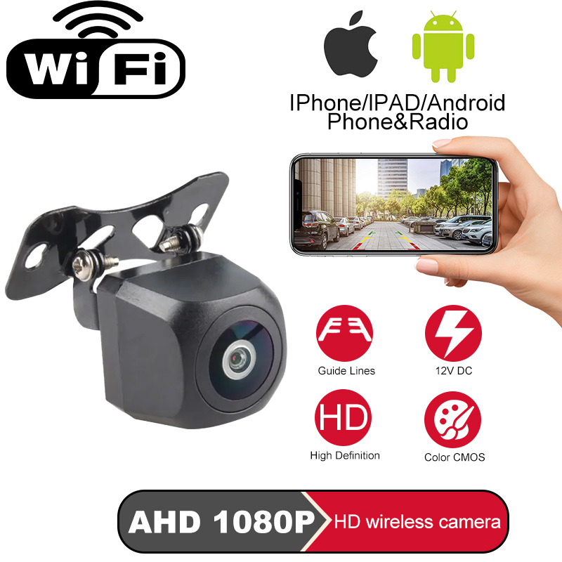 Trail Camera Infrared - Kabellose 1080P HD Auto-Rückfahrkamera WiFi Nachtsicht